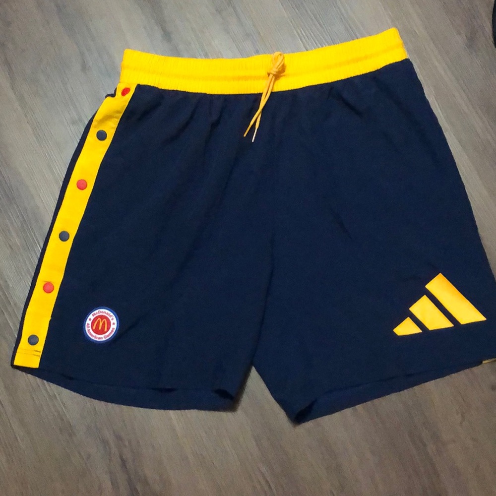Adidas x Eric Emanuel McDonald’s All-American Game Button Shorts